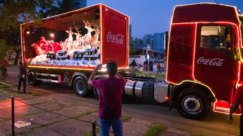 Caravana da Coca Cola percorre Santos e S o Vicente nesta sexta