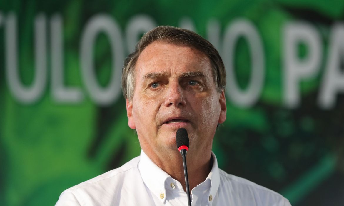 (Marabá - PA,18/06/2021) Palavras do Presidente da República, Jair Bolsonaro.
Foto: Isac Nóbrega/PR