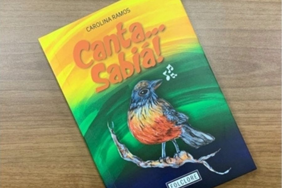 livro canta sabiá Carolina Ramos escritora