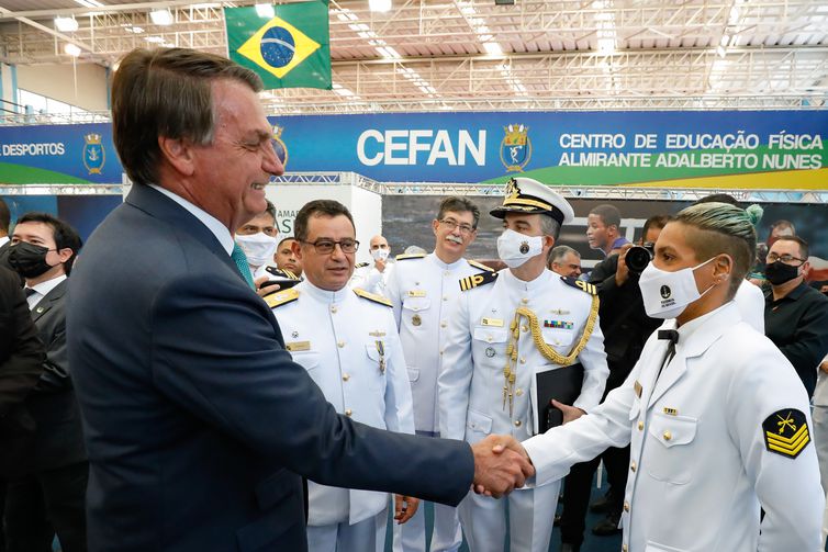 (Rio de Janeiro - RJ, 01/09/2021) Cerimônia de Imposição da Medalha Mérito Desportivo Militar.
Foto: Alan Santos/PR