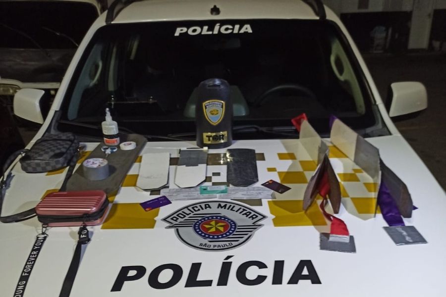 Quadrilha que roubava caixas eletrônicos na Baixada Santista é presa em flagrante