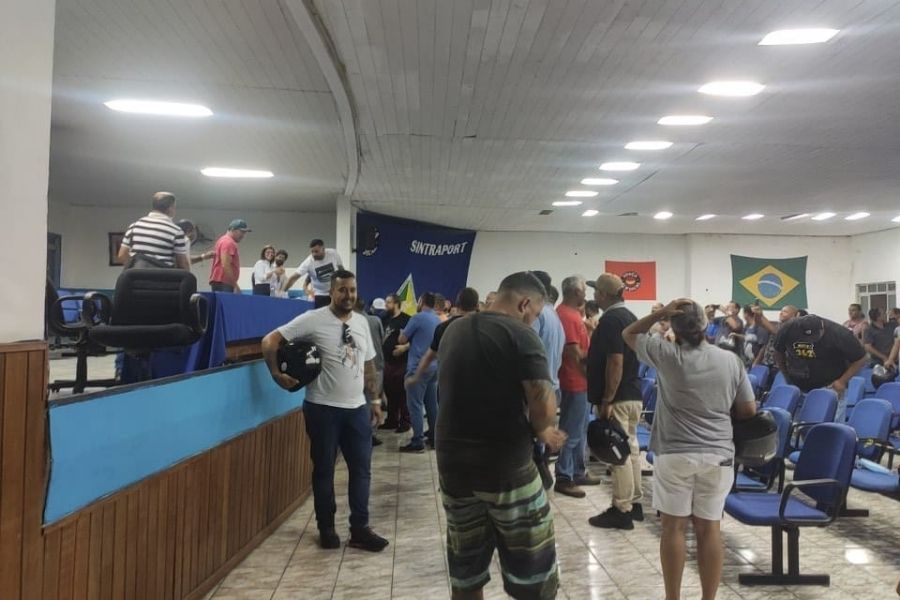 Sintraport fim da greve dos caminhoneiros