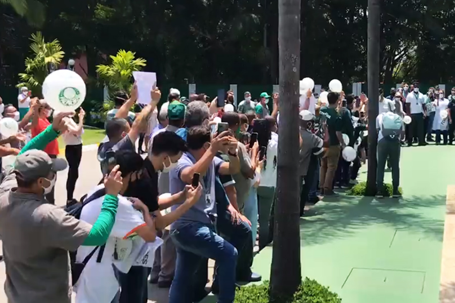 Reprodução/Twitter Palmeiras