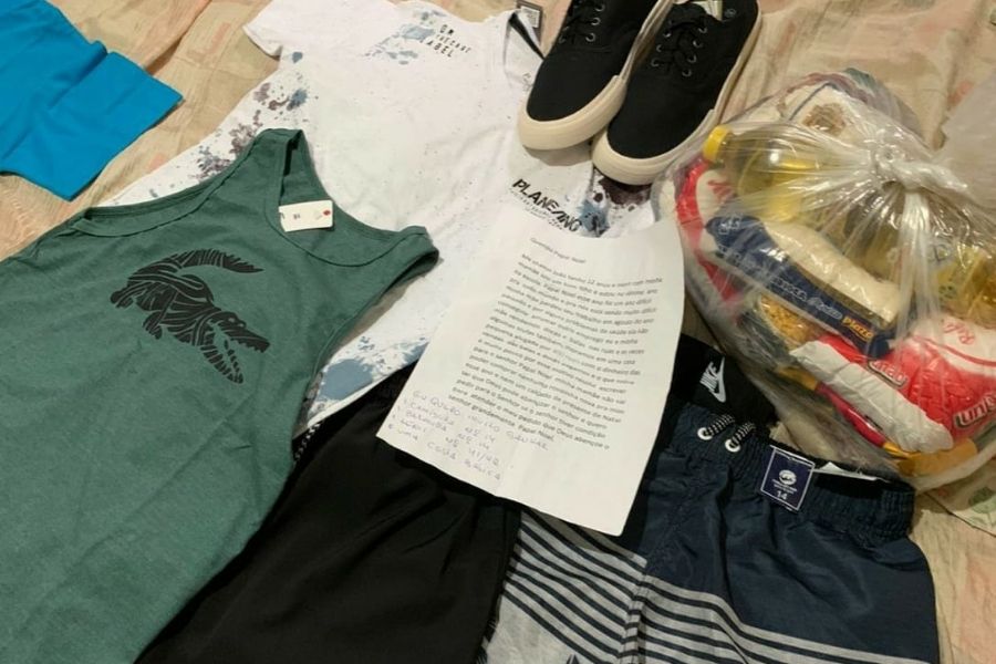 Policiais atendem pedido de Natal de garoto de 12 anos em Praia Grande