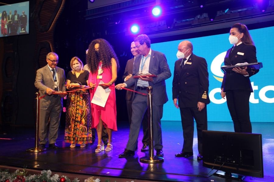 Costa Diadema começa primeira temporada no Brasil em Santos