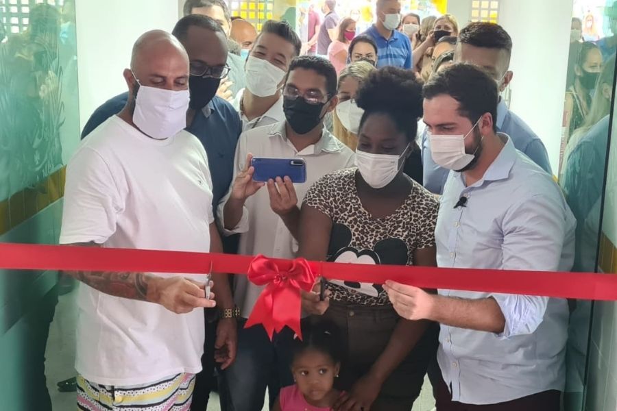 São Vicente inaugura duas creches e abre 400 vagas para alunos