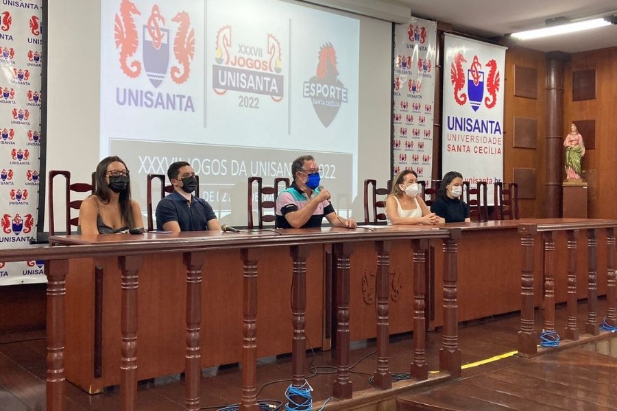 Encontro prepara atléticas e representantes de cursos da região para os Jogos Unisanta