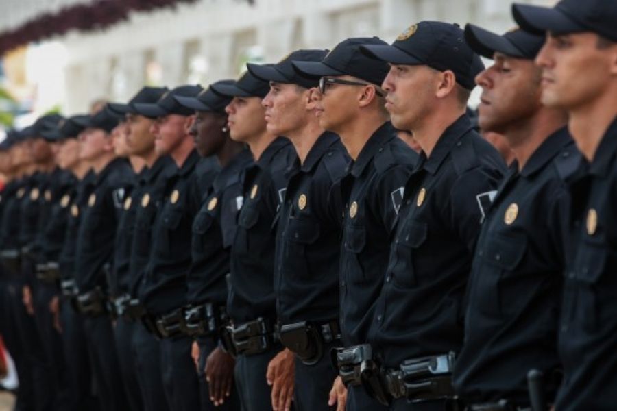 Guardas civis municipais de Praia Grande