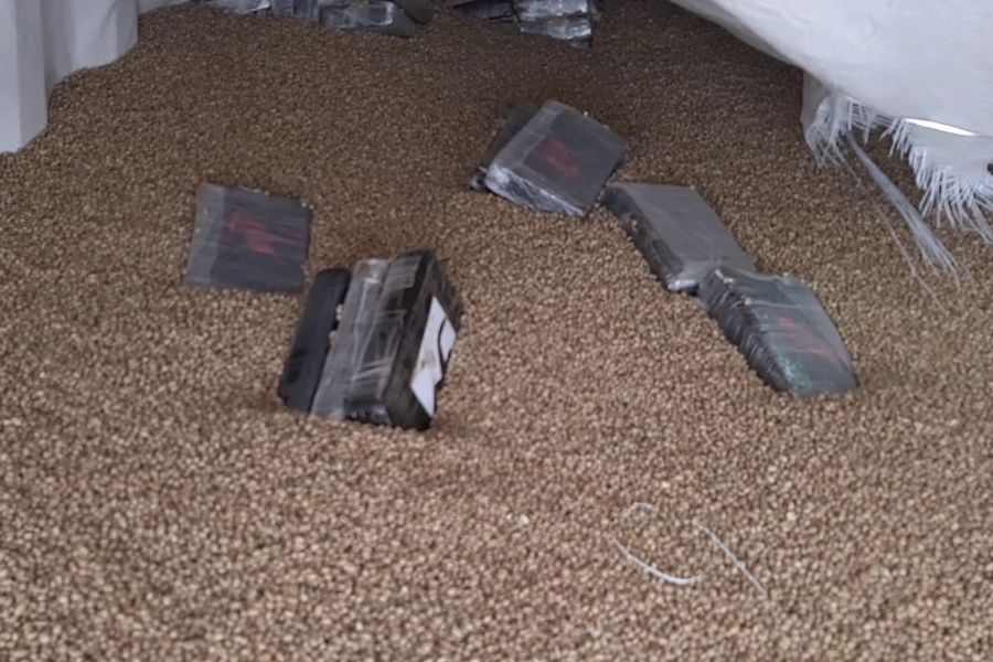 Receita Federal apreende 790 kg de cocaína no Porto de Santos