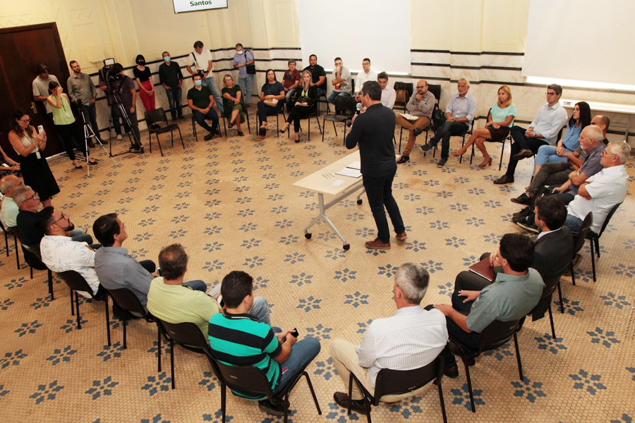 Francisco Arrais/Divulgação Prefeitura de Santos