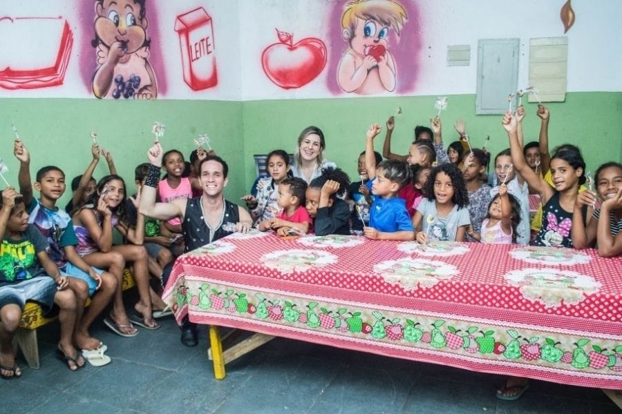 São Vicente realiza Dia do Circo Solidário para mais de 1,4 crianças