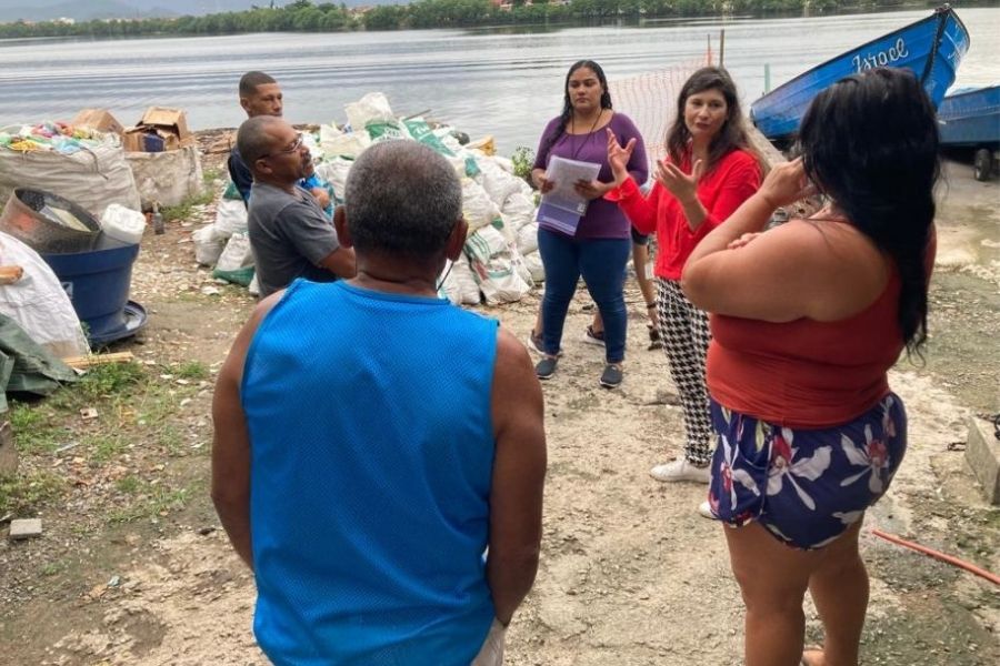 São Vicente consulta demandas de 70 moradores do núcleo Batuíra