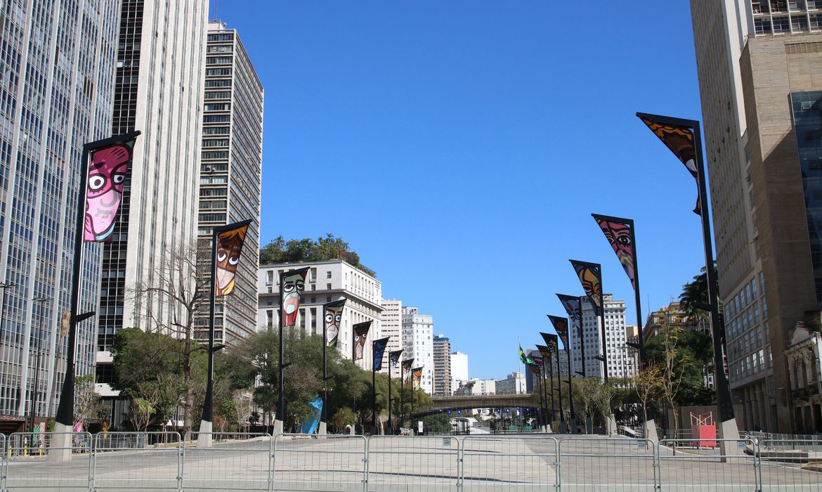 São Paulo - Reabertura do Vale do Anhangabaú para lazer.