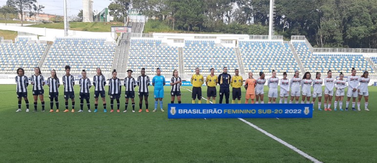 São Paulo empata com o Santos no Paulista Feminino Sub-17 - SPFC