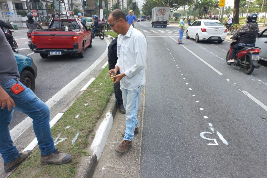Pontilhão do Canal 1 recebe serviços de recuperação e reforço em Santos