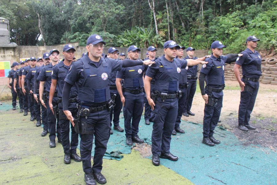 Guarda Municipal de Santos habilita 33 agentes para porte de arma