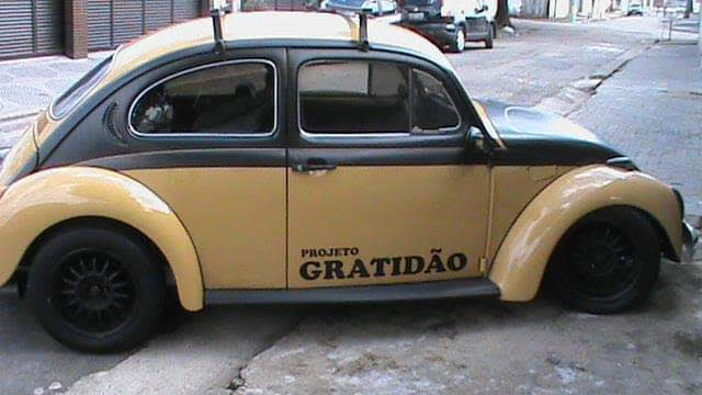 Fusca antes da enchente. Reprodução: arquivo pessoal