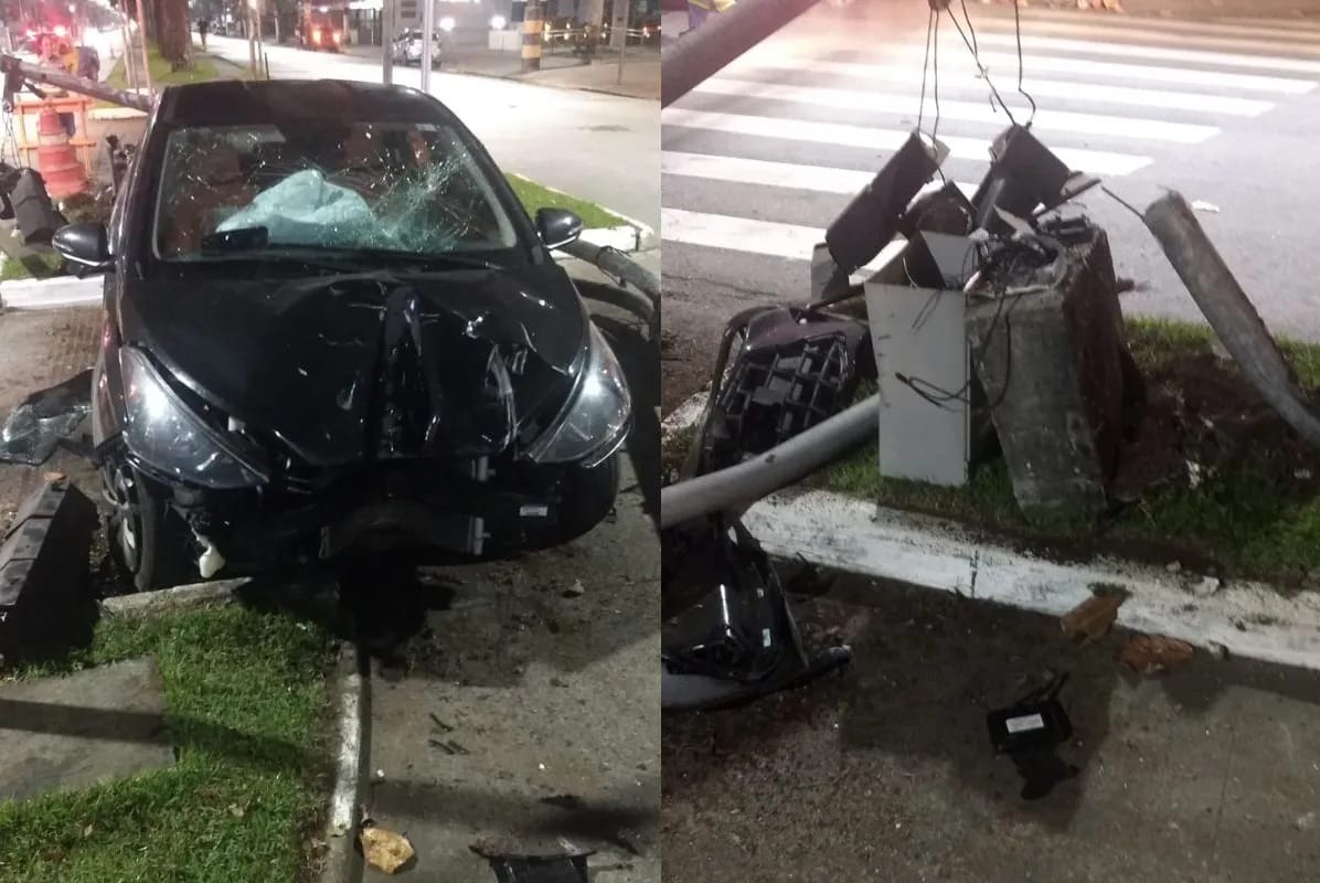 Acidente na Ana Costa