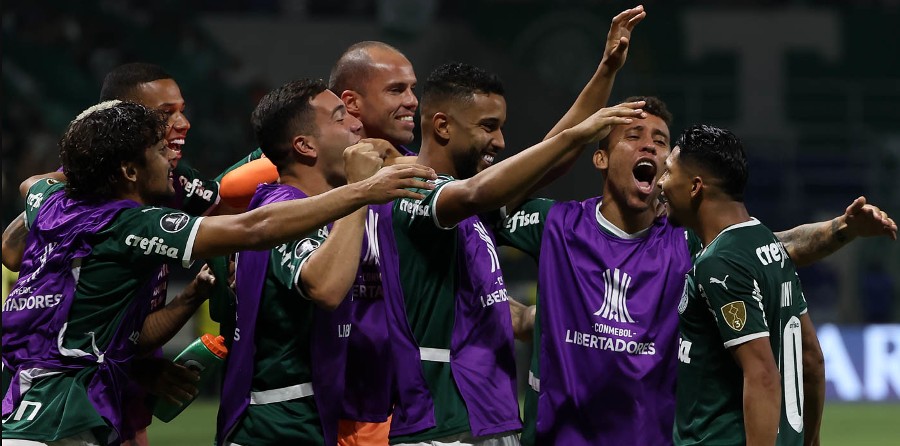 Rony marca dois e Palmeiras vence o Cerro Porteño pela Libertadores