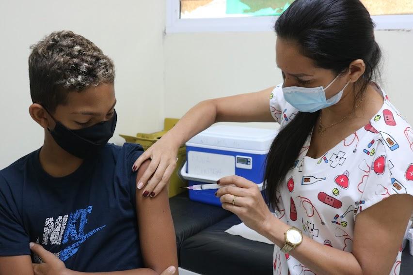 Vacinação em Santos