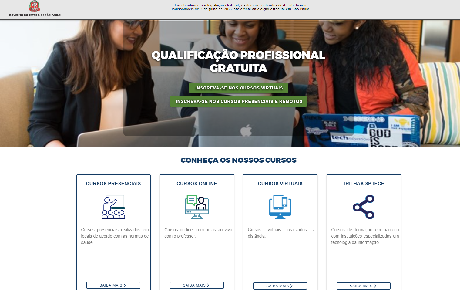 Programa Via Rápida abre vagas para cursos profissionalizantes em Santos 