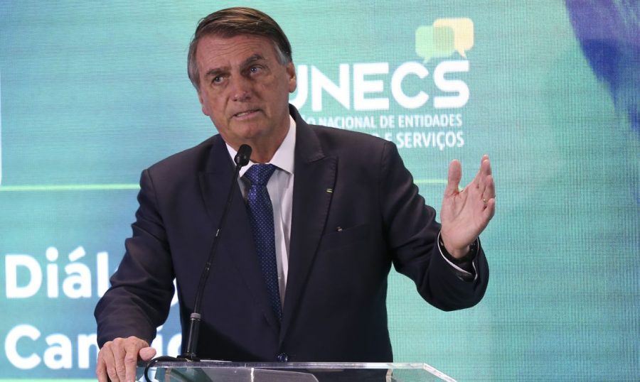 participa de encontro promovido pela União Nacional de Entidades do Comércio e Serviços (UNECS), no Centro de Convenções Brasil 21