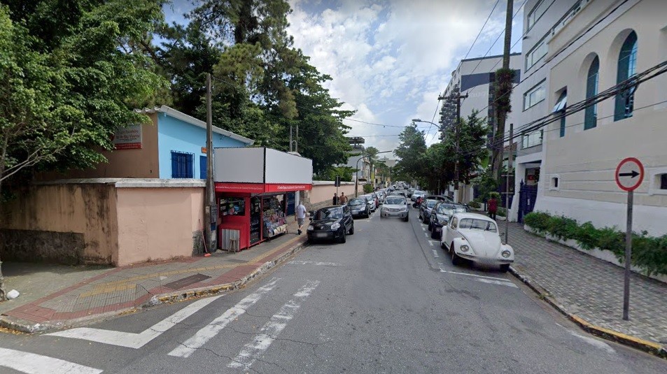 Cruzamento no Centro de São Vicente é interditado neste sábado 