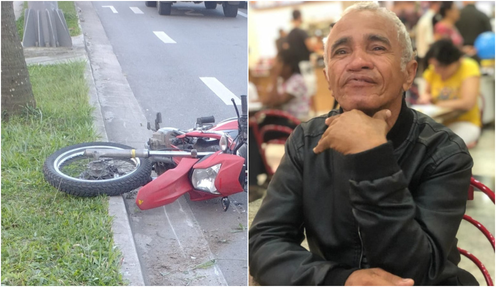 Idoso de 70 anos morre ao bater moto em coqueiro na orla da praia