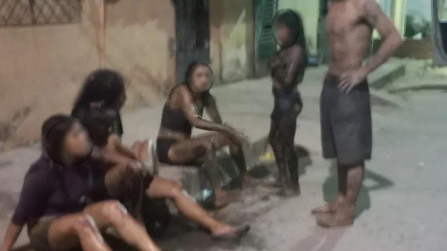 Família é resgatada após se esconder em bueiro em Fortaleza