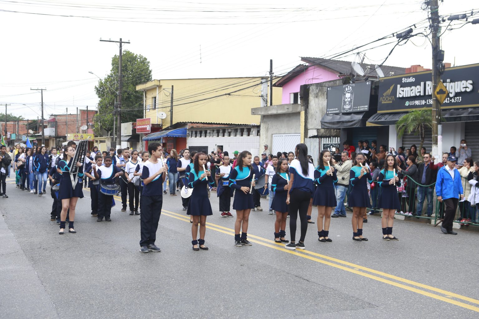 Desfile cívico-militar altera o trânsito de Vicente de Carvalho 