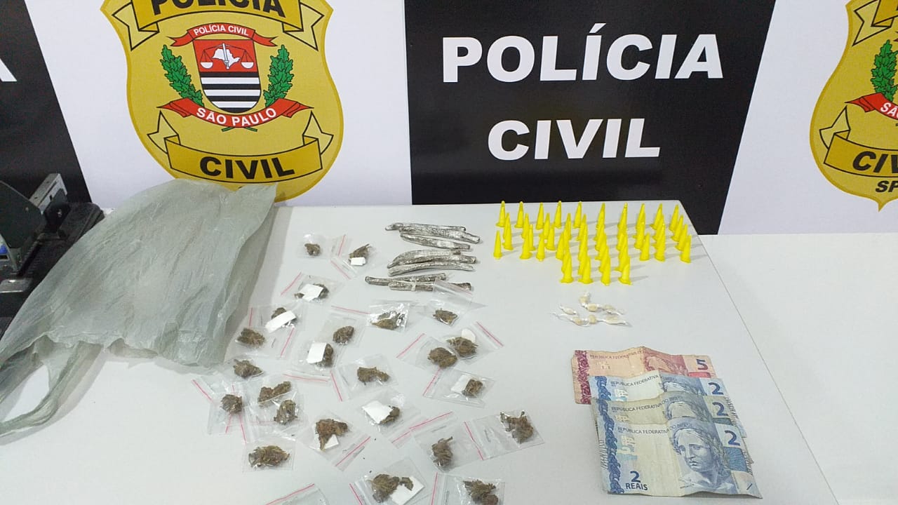 Homem é preso vendendo drogas no Jardim do Trevo