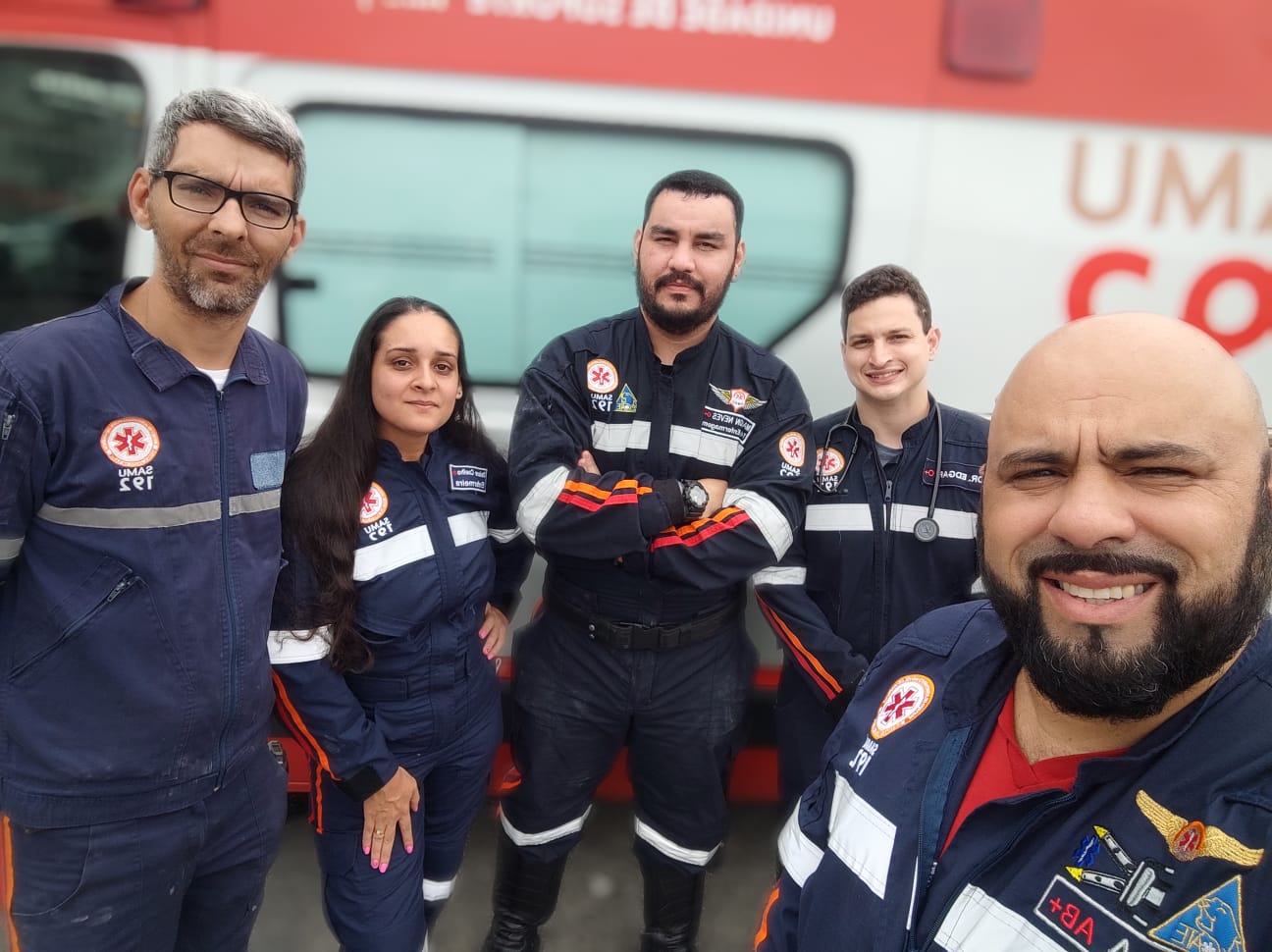 Equipe do Samu faz parto na ambulância e gera locomoção nas redes sociais