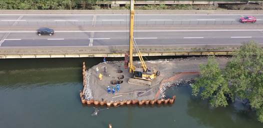 Anchieta terá desvio para obras de alargamento da ponte do Rio Casqueiro