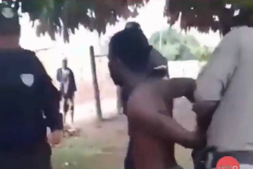 Vídeo mostra prisão de homem negro em Goiás seguida de 'vai gritar Lula lá na África' 
