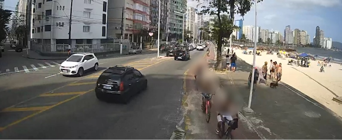 Assaltantes roubam idosos, são filmados e acabam presos em São Vicente