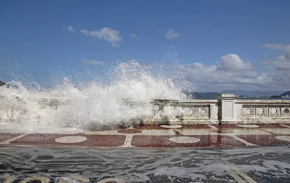 Tempo instável começa na Baixada Santista a partir desta quarta-feira 