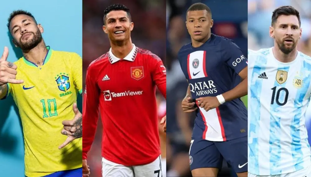 Copa do Mundo 2022: Nem Neymar, nem Cristino Ronaldo; veja os