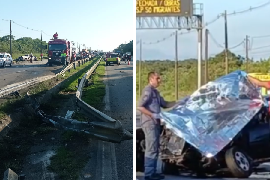 Reprodução/Centro de Controle de Informações e Praia Grande Mil Grau