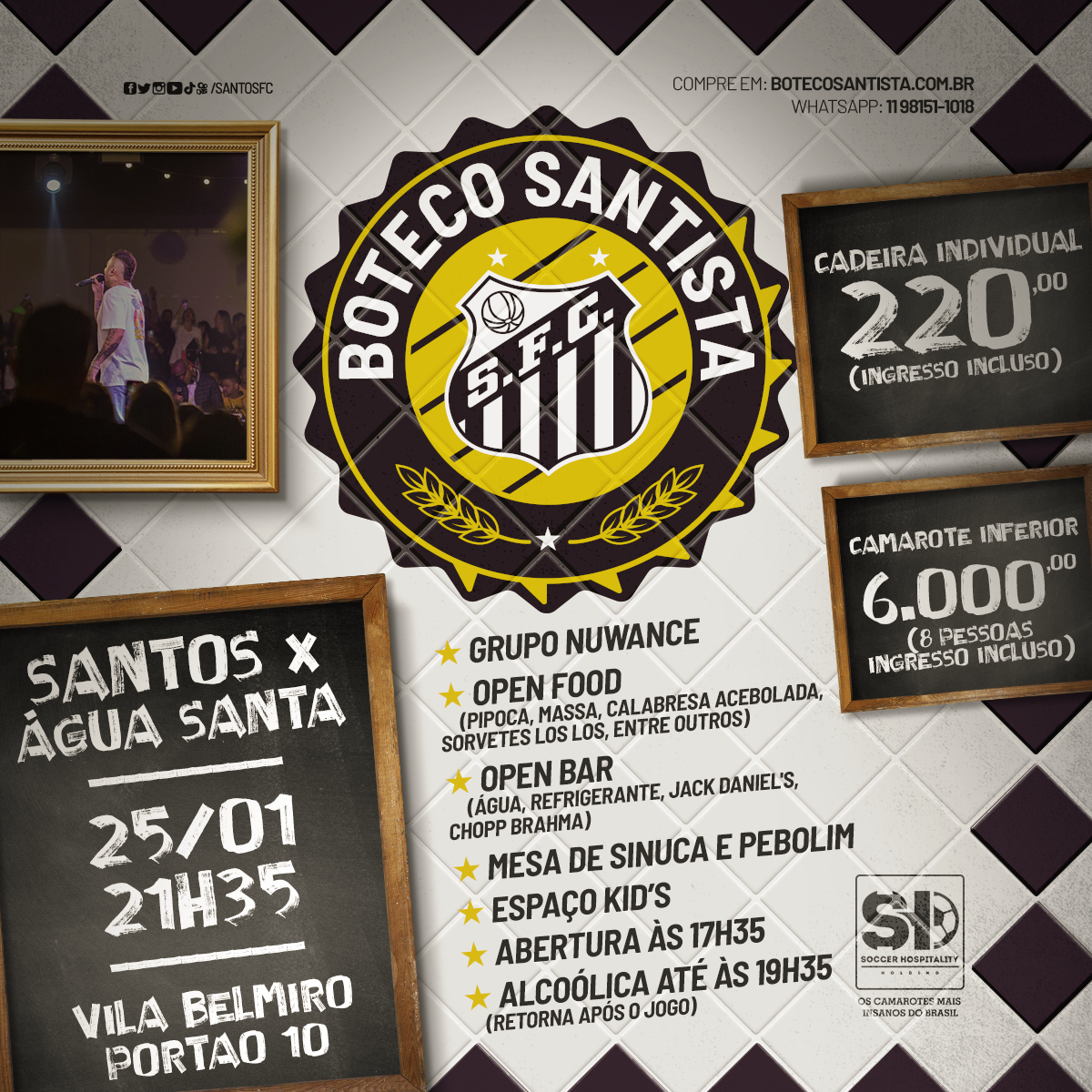 Divulgação/Santos FC