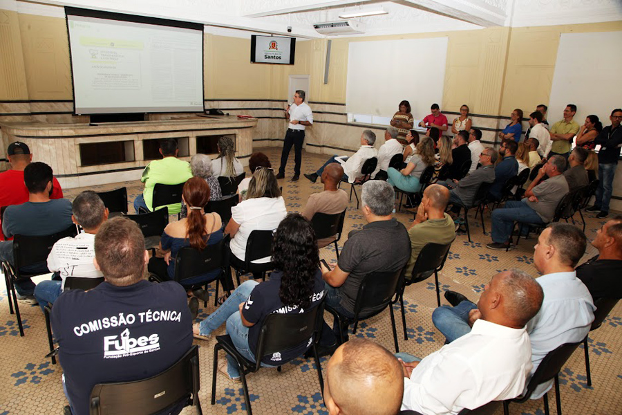 Francisco Arrais/Divulgação Prefeitura de Santos