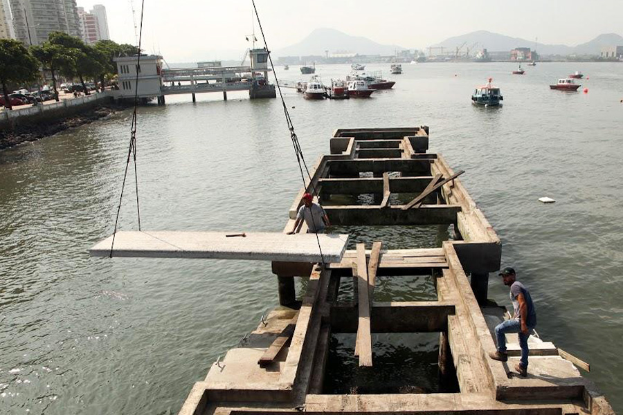 Francisco Arrais/Divulgação Prefeitura de Santos
