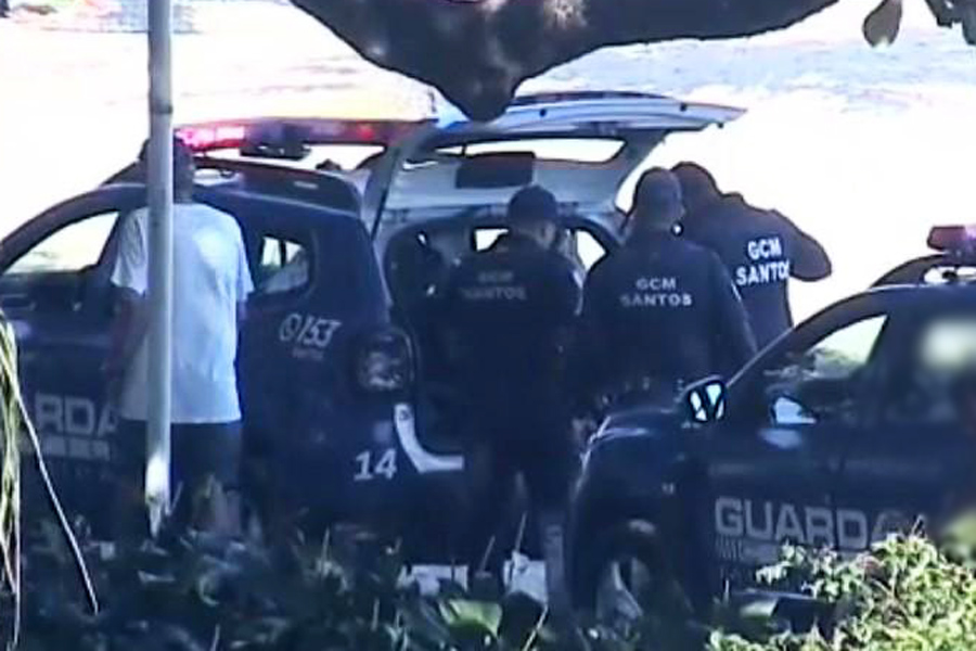 Divulgação/GCM Santos
