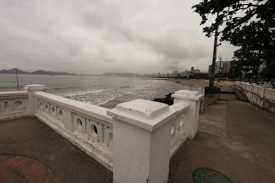 Baixada Santista terá semana de temperaturas amenas e tempo nublado