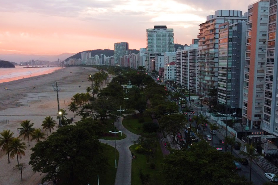 Carlos Nogueira/Divulgação Prefeitura de Santos
