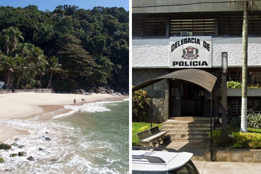 Divulgação/Portal Guarujá de Turismo e Polícia Civil