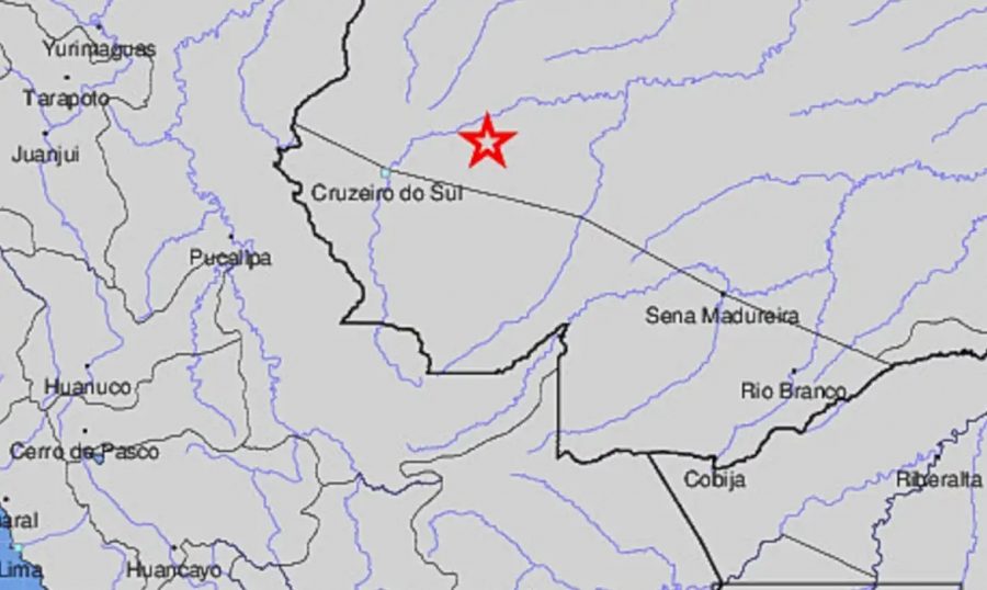 Reprodução/Serviço Geológico dos EUA