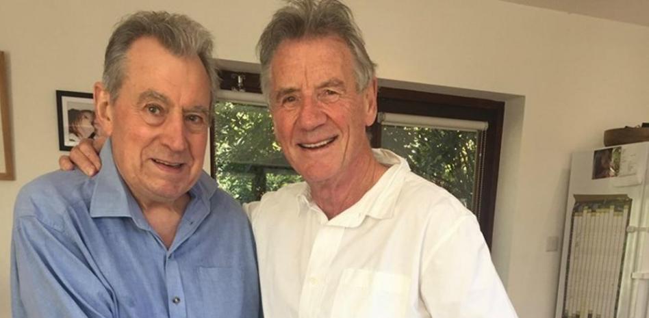 Michael Palin visita a Terry Jones/Facebook