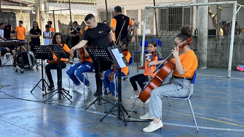 Cubatão Sinfonia abre inscrições para aulas de música e dança