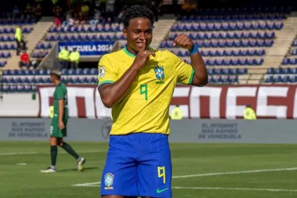 Endrick assume camisa 9 da seleção; Rodrygo segue com a 10