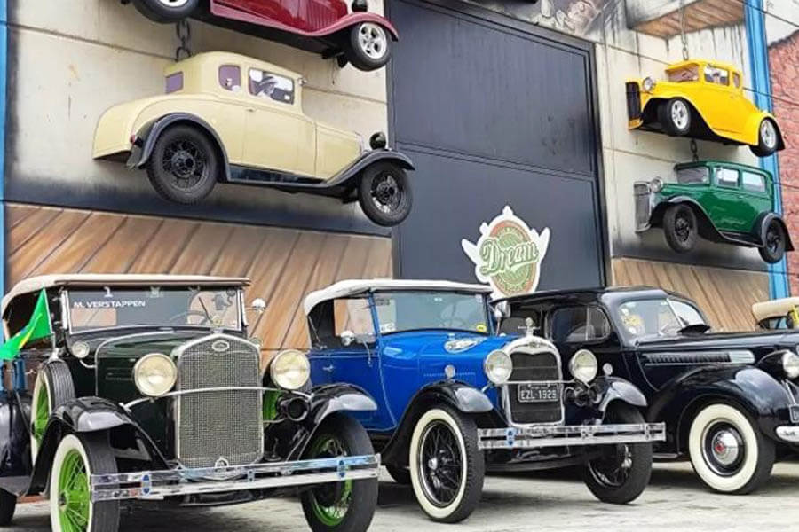 Exposição de carros antigos terá dezenas de ‘Fordinhos’ e outros modelos na Praça Mauá